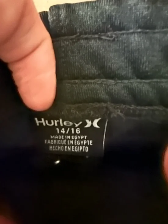 Hurley H2o Dri Tek Joggers with Elastic Waist | Size 14/16 - Picture 6 of 10